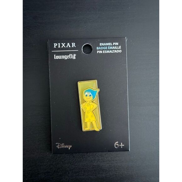 Loungefly Disney Pixar Inside Out Joy Portrait Enamel Pin - Picture 1 of 2